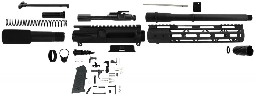 Hassle-Free Returns | TacFire PK300LPK10 AR 300 AAC Blackout Pistol Build Kit 10.5 in Barrel