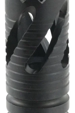 TacFire Thread Crown 308 Win Muzzle Brake Black Oxide Steel - Price Drop