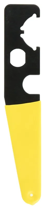 TacFire AR15 Armorer's Wrench Yellow Rubber Handle Black Steel | Special Buy