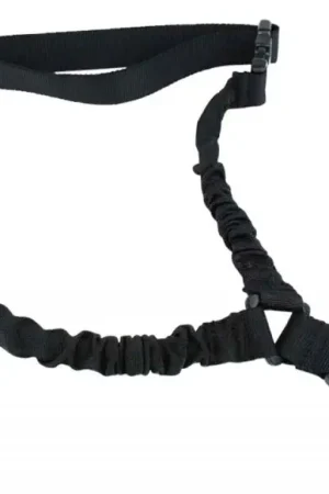 TacFire One Point Double Bungee Sling Double Bungee Adjustable Black - Top Seller