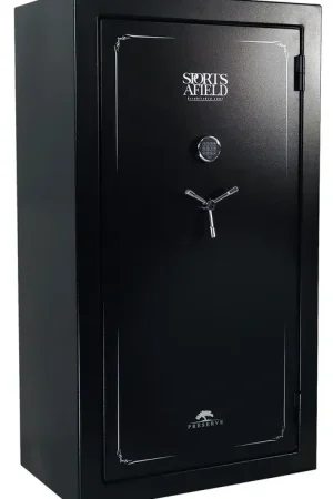 Buy Direct | Sports Afield Preserve SECSA7240P 60+8 Keypad Safe Black Textured Steel