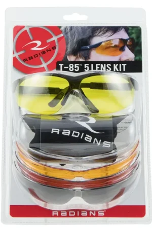 Exclusive Offer - Radians T-85 Interchangeable 5-Lens Kit Black