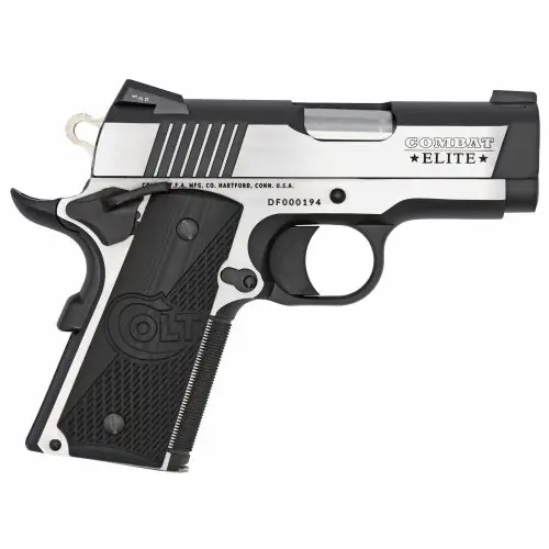 Colt Combat Elite Defender Compact .45 ACP Two-Tone Pistol | Price Drop