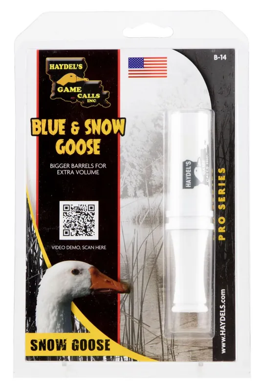 Flash Deal - Haydel's Game Calls Blue & Snow Goose Goose Call