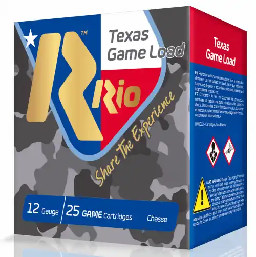 Rio Ammunition Top Game Texas Game Load 12 Gauge | Flash Sale