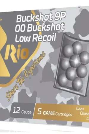 Rio Royal Buck Low Recoil 12 Gauge Buckshot - Factory Price