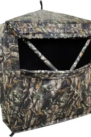 HME GRDBLND2 2-Person Ground Blind 150D Shell Camo | Latest Arrival