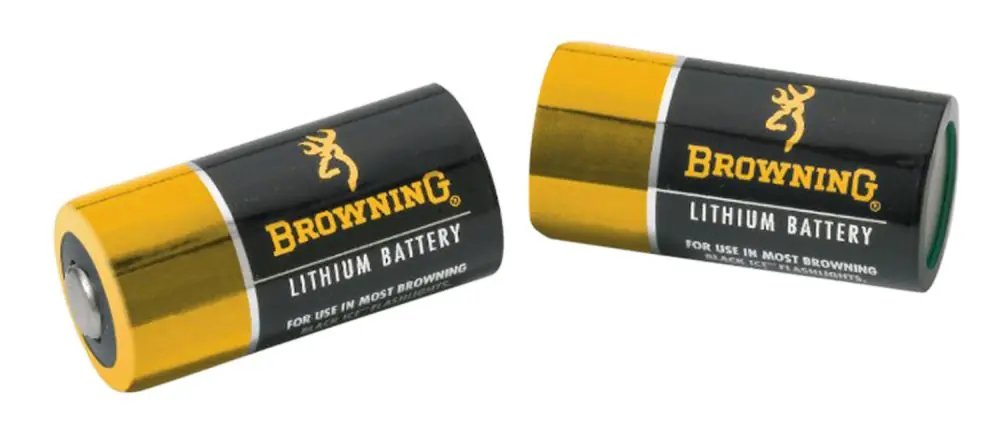 Browning CR123A 3V Lithium Battery Stick 2-Pack - Premium Quality
