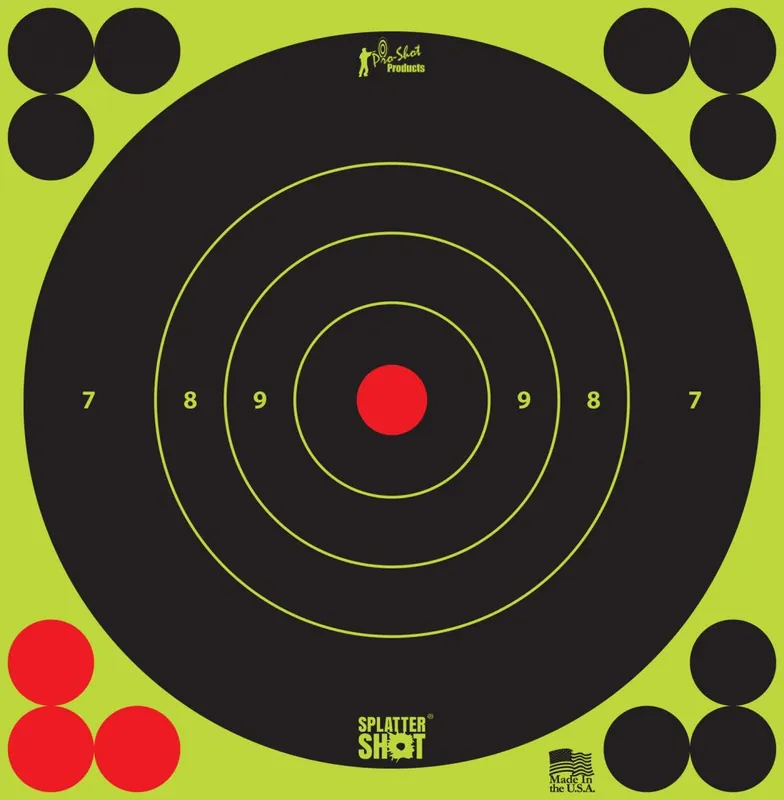 Special Deal - Pro-Shot Products SplatterShot 6" Bullseye Black/Green