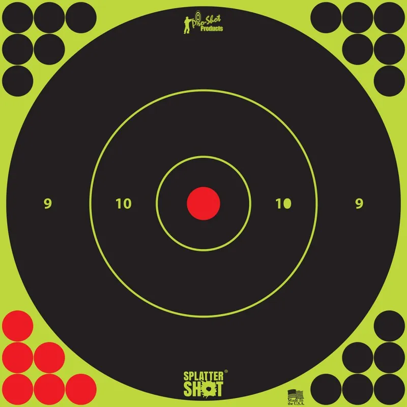 Pro-Shot Products SplatterShot Self-Adhesive Paper 12" Bullseye | Sale Price