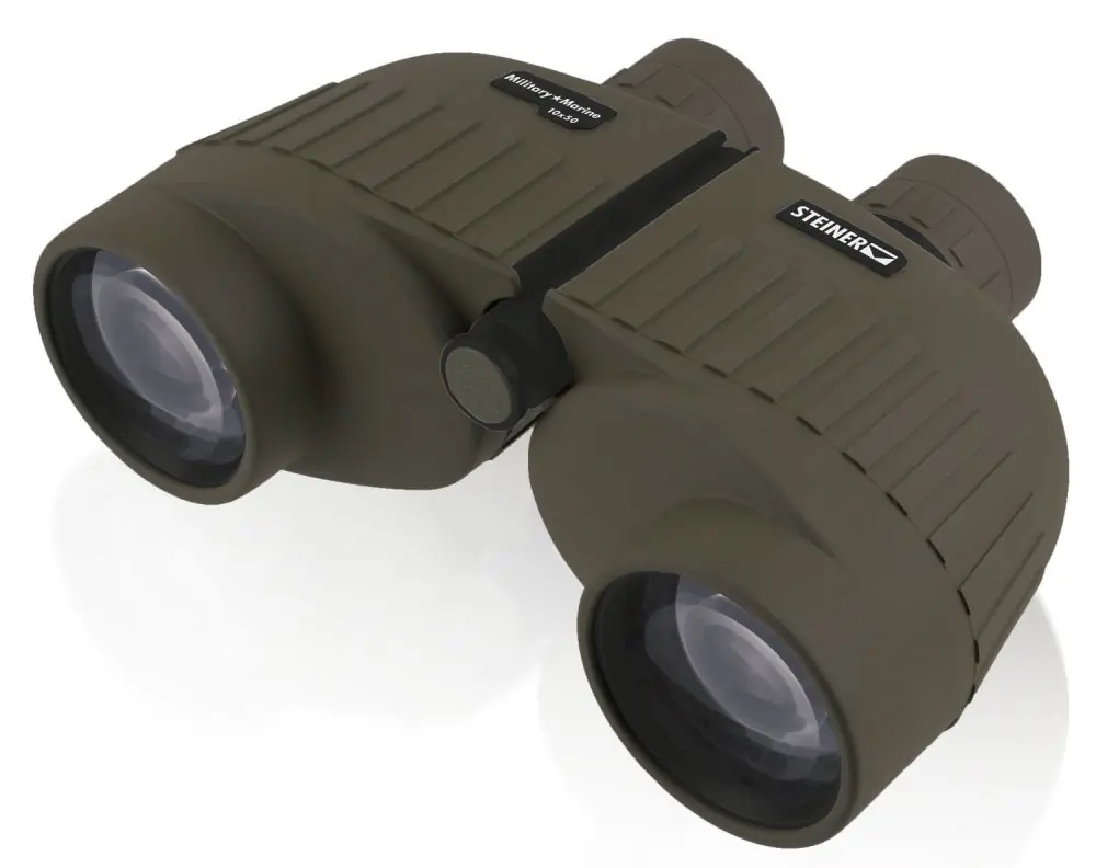 Don't Miss Out - Steiner Military-Marine 10x50mm Porro Prism Green Rubber Armor