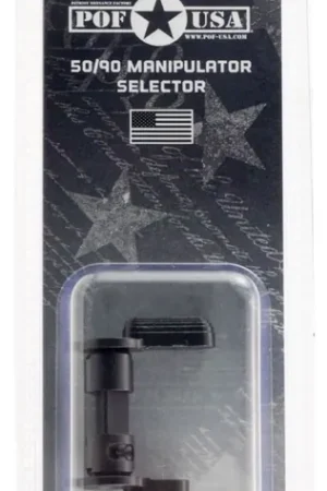 Patriot Ordnance Factory USA 01461 AR-15 Ambidextrous Safety Selector 50/90 Degree Throw Matte Black | Available to Order