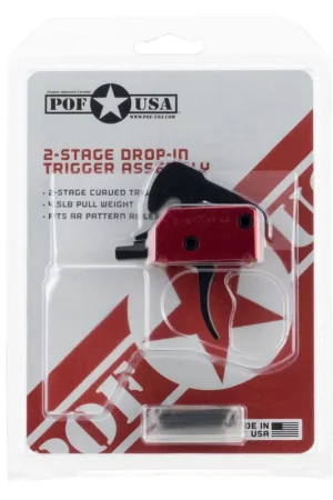 Hot Deal | Patriot Ordnance Factory Drop-In Two-Stage Trigger with Standard KNS Pins 4.50 lbs Total Pull
