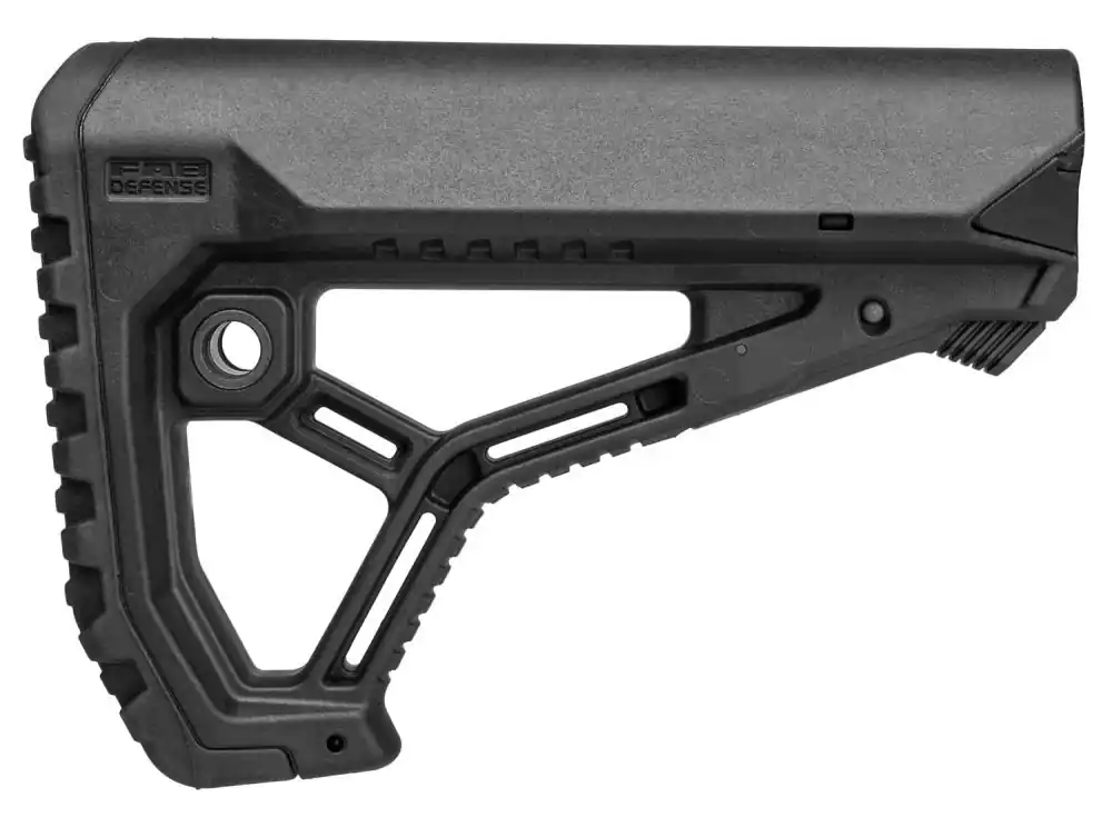 Fab Defense GL-Core Buttstock Matte Black | Ships Fast