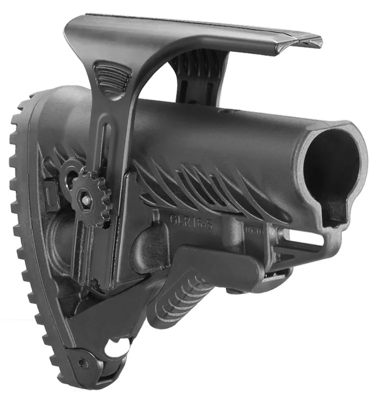 Bargain - Fab Defense GLR-16 CP Buttstock Matte Black