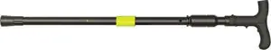 Personal Security Products PSP ZAP Covert Walking Cane 1,000,000 Volt Polymer Stun Gun Black - Last Chance