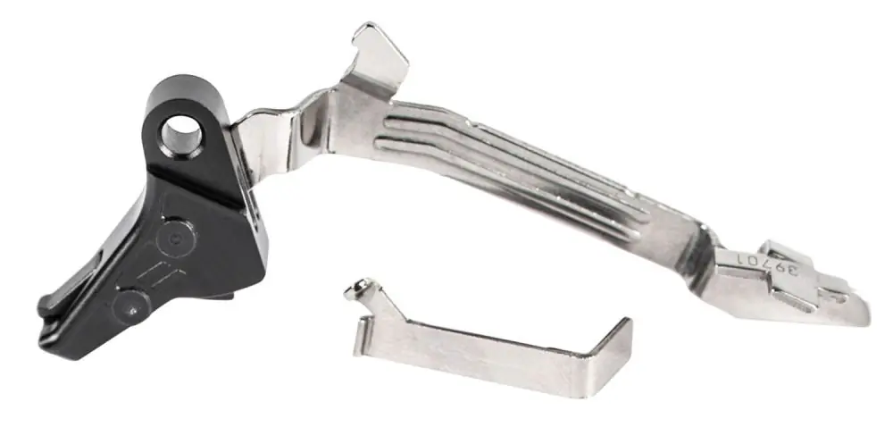 ZEV Technologies Pro Flat Face Trigger Bar Assembly Kit for Glock Gen5 Flat Trigger Bar Black | Easy Checkout