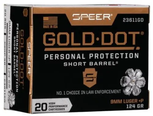 Add to Cart | Speer Gold Dot Personal Protection Short Barrel 9mm +P Hollow Point