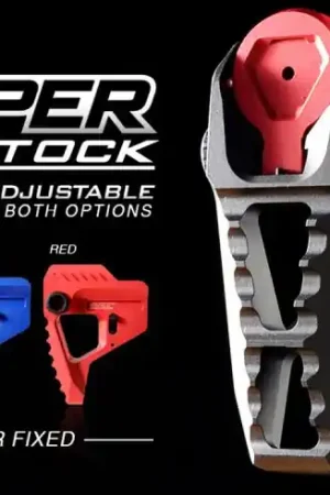 This Week Only | Strike Industries Pit Viper Buttstock Red