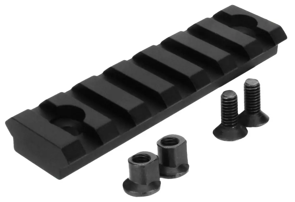 TacFire KeyMod 7-Slot Black Hardcoat Anodized | Special Price