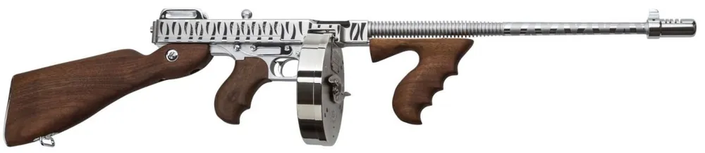Auto-Ordnance Thompson 1927A-1 Deluxe Tiger Stripe .45 ACP Hard Chrome Rifle | Limited Stock