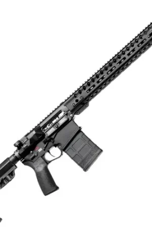 This Week Only - Patriot Ordnance Factory Revolution DI Direct Impingement .308 Win Blue/Black Rifle