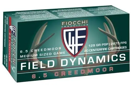 Fiocchi Field Dynamics 6.5 Creedmoor | Premium Quality