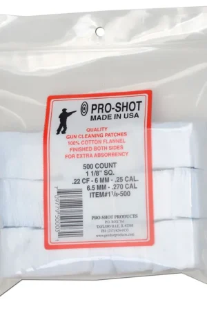 Great Buy | Pro-Shot Products Pro-Shot Cleaning Patches Cotton