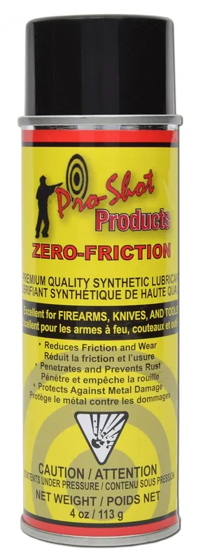 Direct From Manufacturer - Pro-Shot Products Zero Friction Spray 6 oz Aerosol