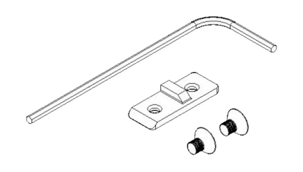 Keltec SUB-2000 Gen 2 CZ 75 Magazine Catch Kit Black - Top-Selling