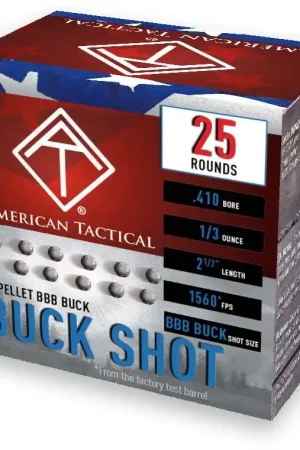 Ships Fast | American Tactical 12 Pellets BBB Buckshot .410