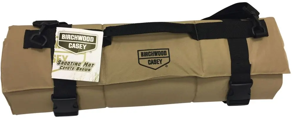 Birchwood Casey Shooting Mat Coyote Brown 84x27 in | Limited Time