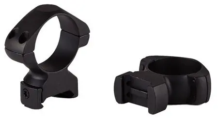 Konus Steel Rings Picatinny/Weaver Rifle 1 inch High Matte Black - Ends Today