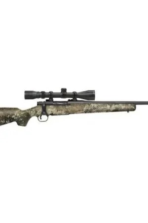 Buy Now | Mossberg Patriot Youth Super Bantam Scoped .243 Winchester Blue/Black Rifle with 3-9x40mm Scope