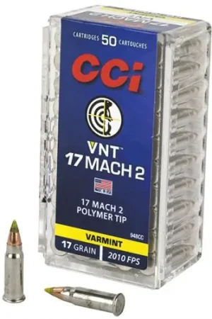 New Release - CCI Varmint VNT Polymer Tip .17 HM2