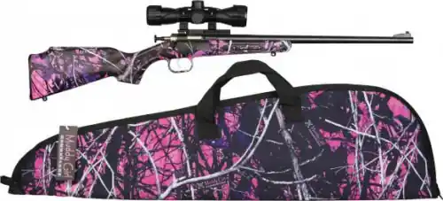 Crickett KSA2160BSC Youth Single Shot .22 LR Blued Rifle w/ Cricket 4x32 Rimfire Scope - Special Buy