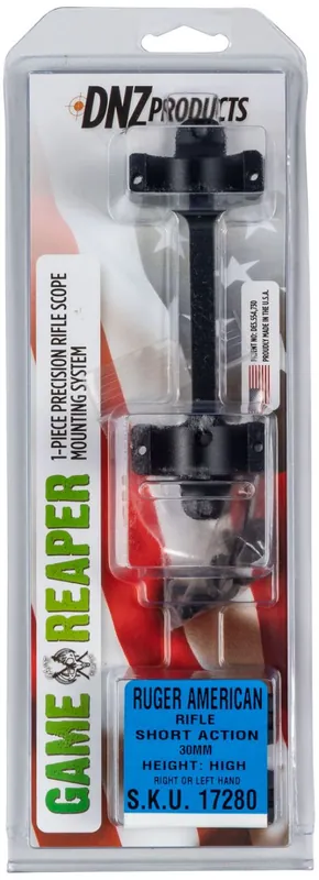 Popular Pick - DNZ Products Game Reaper Ruger/Rem Short 30mm High Black Matte