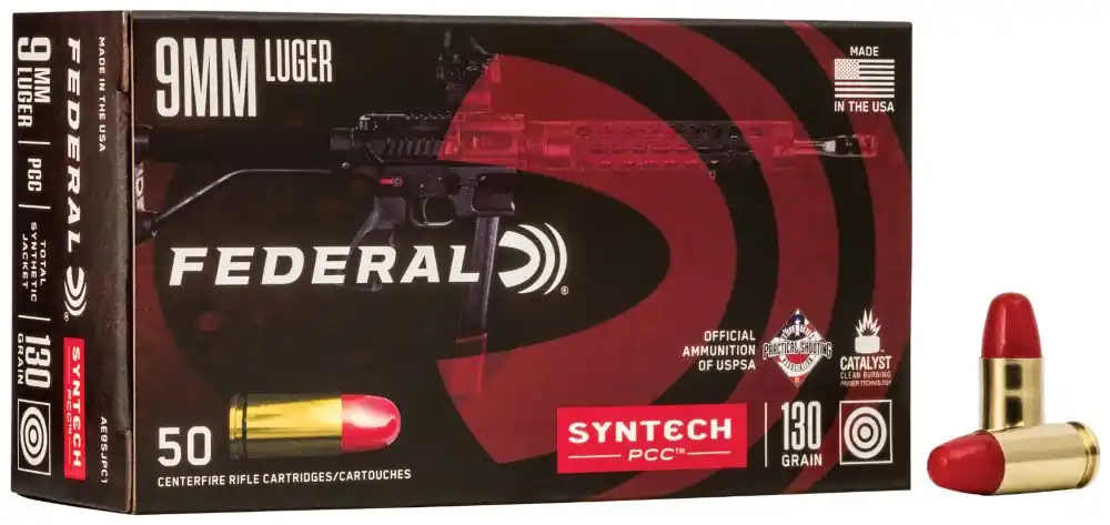 Federal Premium American Eagle Syntech PCC 9mm - Fast Shipping
