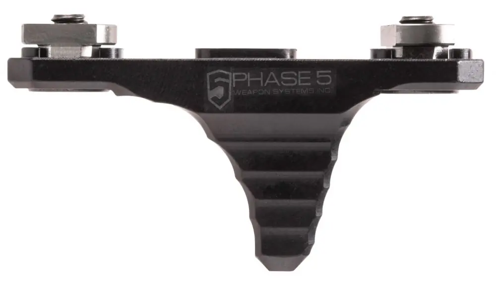 Phase 5 Weapon Systems Mini Hand Stop M-LOK Black Anodized - High Quality