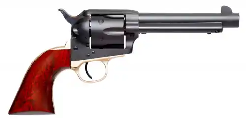 Clearance Price | Taylor's & Company Old Randall 5.5-Inch .357 Mag Matte Blued Revolver