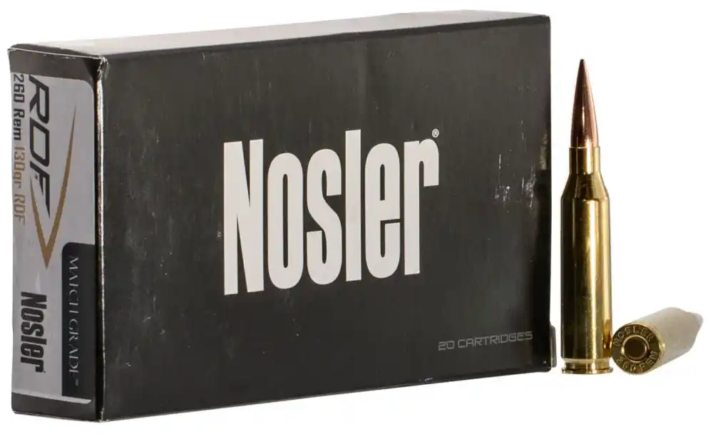 Nosler Match Grade RDF .260 Remington - While Supplies Last