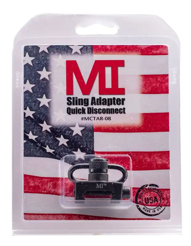 Midwest Industries Quick Detach Sling Adapter Front Black - Hot Buy