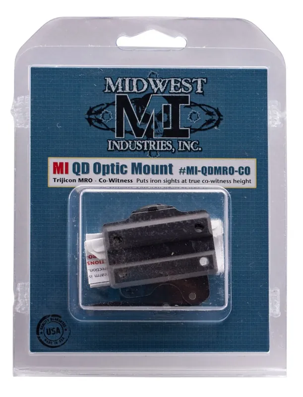 Midwest Industries MRO Quick Detach Mount for Trijicon MRO Black - Ends Today