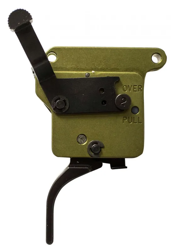 Timney Triggers Elite Hunter Remington 700 Black/Green Thin Curved 3 lb Right - Order Online