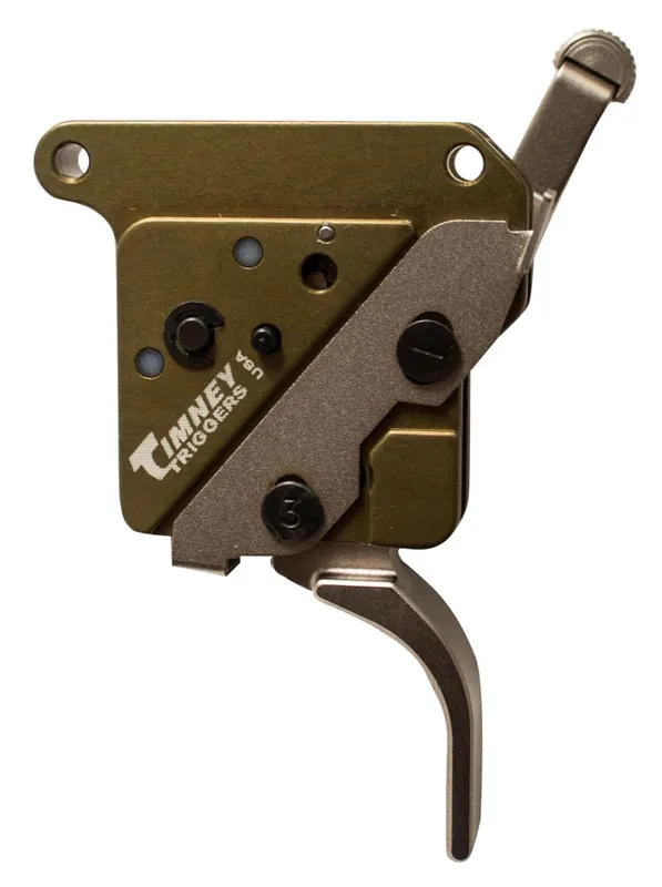 Timney Triggers Elite Hunter Remington 700 Trigger Green/Nickel 3 lbs Right - Clearance