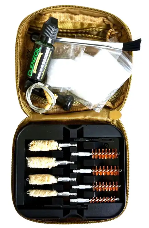 High Quality | Clenzoil Multi-Caliber Pistol Multi-Caliber Tan Case