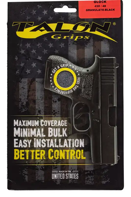 Premium - Talon Grips Adhesive Grip Glock 48 43X Textured Black Granulate