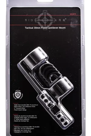 Sightmark Cantilever Fixed 1-Pc Base & 30mm Ring Combo Matte Black Non-Reflective - Deal