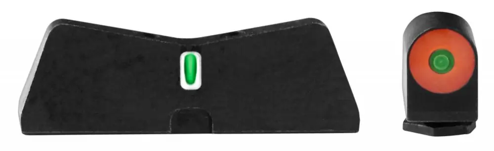 Selling Fast | XS Sights DXT II Big Dot Night Sights Glock Green Tritium Orange Outline