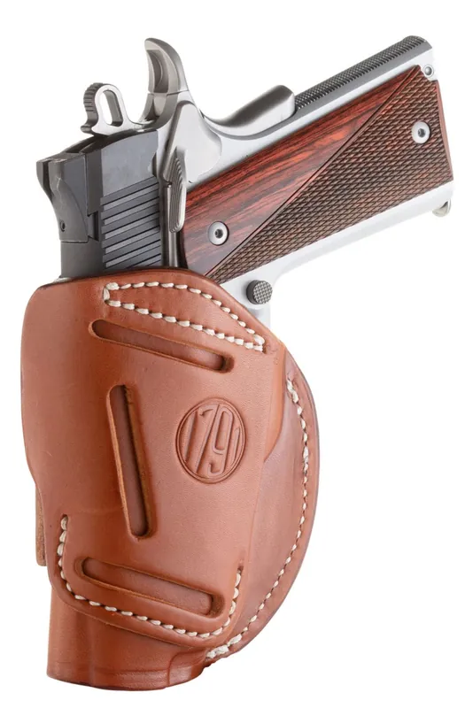 1791 Gunleather 4-Way Concealment Belt Holster Classic Brown Leather IWB/OWB | Shop Online